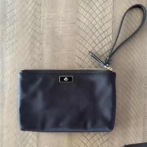 Black Dawn Medium Double Zip Wristlet